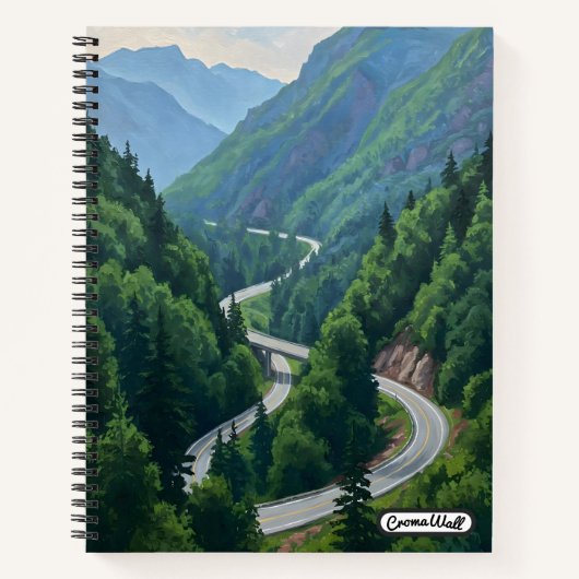 Mountain Pass Notitieboek (Voorkant)