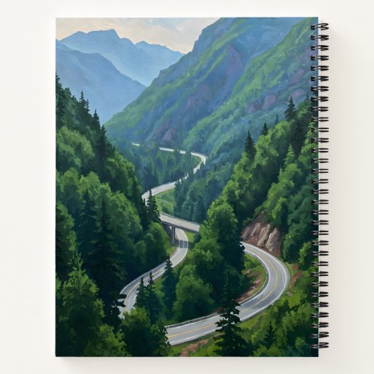 Mountain Pass Notitieboek (Achterkant)