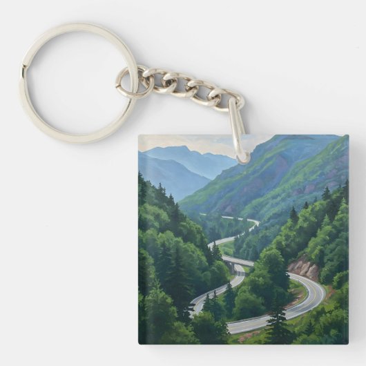 Mountain Pass Sleutelhanger (Voorkant)