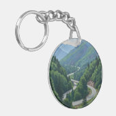 Mountain Pass Sleutelhanger (Voorkant Links)