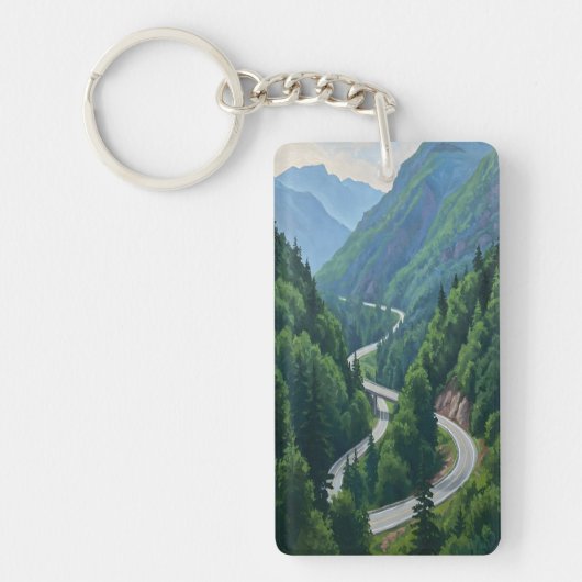  Mountain Pass Sleutelhanger (Voorkant)