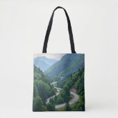 Mountain Pass Tote Bag (Voorkant)