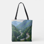  Mountain Pass Tote Bag (Achterkant)