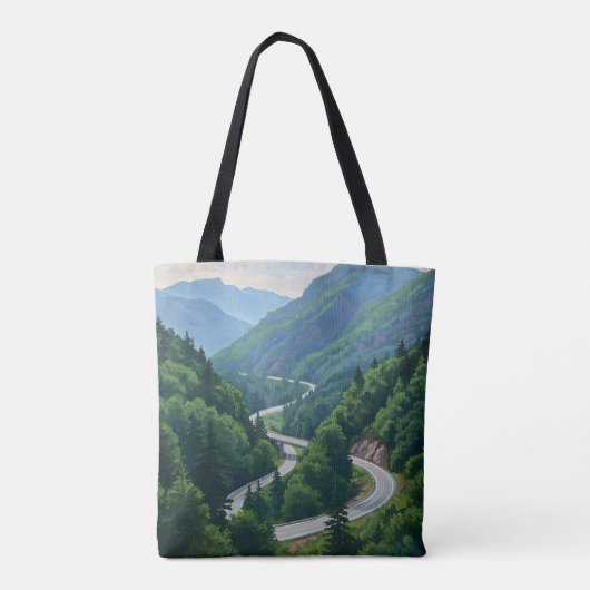 Mountain Pass Tote Bag (Achterkant)