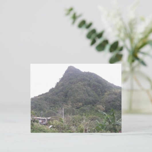 Mountain Peak Briefkaart (Staand voorkant)