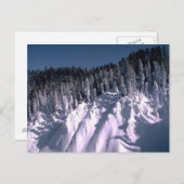 Mountain Peak Post-Kaart Briefkaart (Voorkant / Achterkant)