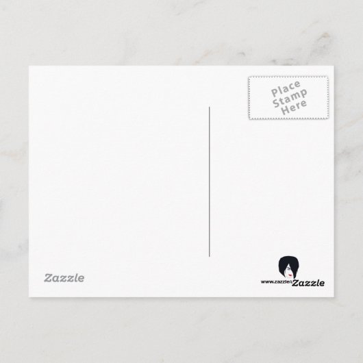 Mountain Peak Post-Kaart Briefkaart (Achterkant)