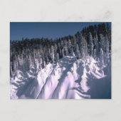 Mountain Peak Post-Kaart Briefkaart (Voorkant)