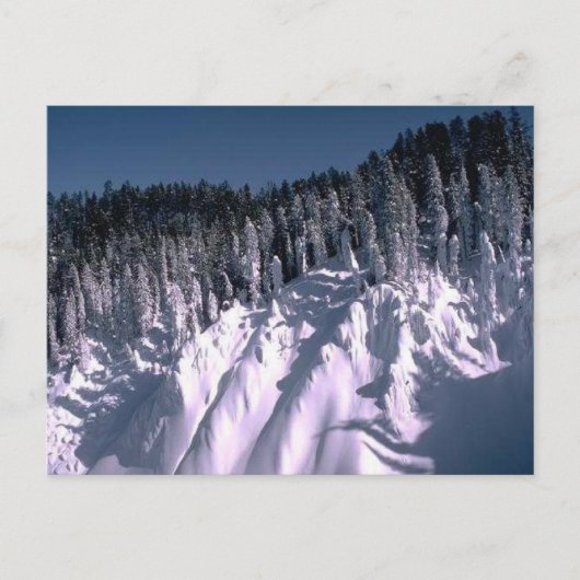 Mountain Peak Post-Kaart Briefkaart (Voorkant)