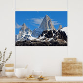 Mountain Peak Poster (Keuken)