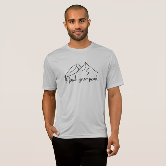 Mountain Peak T-shirt (Voorkant volledig)