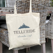Mountain Peaks Bestemming Bruiloft Welkom Tote Bag