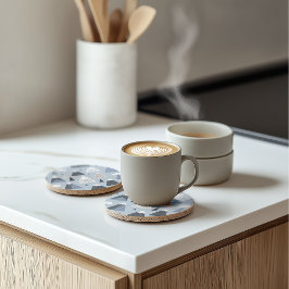 Mountain Peaks Scandinavian Pattern Stone Onderzet Zandsteen Onderzetter