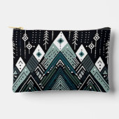 Mountain Peaks Tribal Geometric Etui (Voorkant)