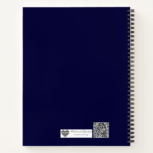 Mountain Perspective | Integrated Summit Typograph Notitieboek (Achterkant)