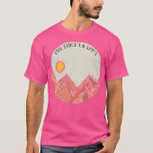 Mountain Phi Theta Kappa Actief T-shirt (Voorkant)