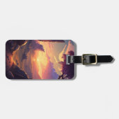 Mountain Photo Sunset Natuur Travel Accessoires Bagagelabel (Voorkant horizontaal)