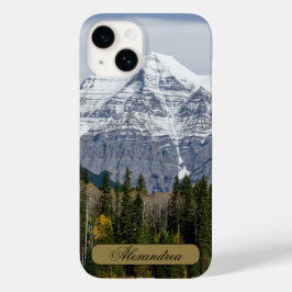 Mountain Photography, Mount Robson Case-Mate iPhone 14 Hoesje