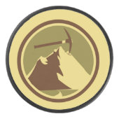 Mountain Pick Hockey Puck (Voorkant)