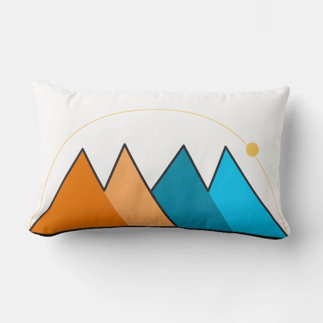 Mountain Pillow Kussen (Voorkant)