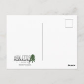 Mountain Pine Cabin Vakantiehuis - Briefkaart (Achterkant)