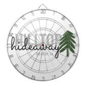 Mountain Pine Cabin Vakantiehuis - Dartboard Dartbord (Voorkant)