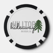 Mountain Pine Cabin Vakantiehuis - Poker Chips (Achterkant)