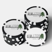 Mountain Pine Cabin Vakantiehuis - Poker Chips (Opstapeling)