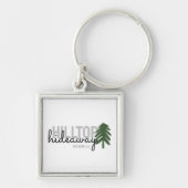 Mountain Pine Cabin Vakantiehuis - Sleutelhanger (Voorkant)