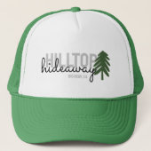 Mountain Pine Cabin Vakantiehuis - Trucker Pet (Voorkant)