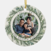 Mountain Pine - Persoonlijke foto Keramisch Ornament (Voorkant)