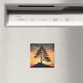 Mountain Pine Refrigerator Magnet - Majestic Fores (Insitu (Vaatwasser))