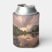 Mountain Pond aangepaste monogram koelbox Blikjeskoeler (Blikje Voorkant)