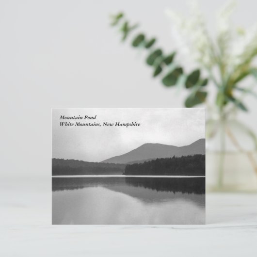 Mountain Pond Briefkaart (Staand voorkant)