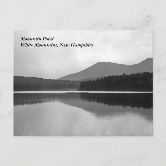 Mountain Pond Briefkaart (Voorkant)