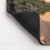 Mountain Pond monogram mousepad Muismat (Hoek)