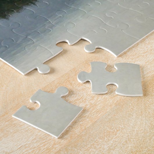 Mountain Pond New Hampshire Puzzle Legpuzzel (Zijkant)