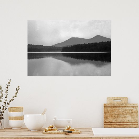 Mountain Pond Poster (Keuken)