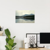 Mountain Pond Poster (Thuiskantoor)