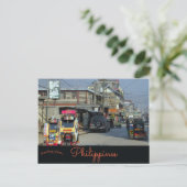 Mountain Province Road in Bontoc Filipijnen Briefkaart (Staand voorkant)