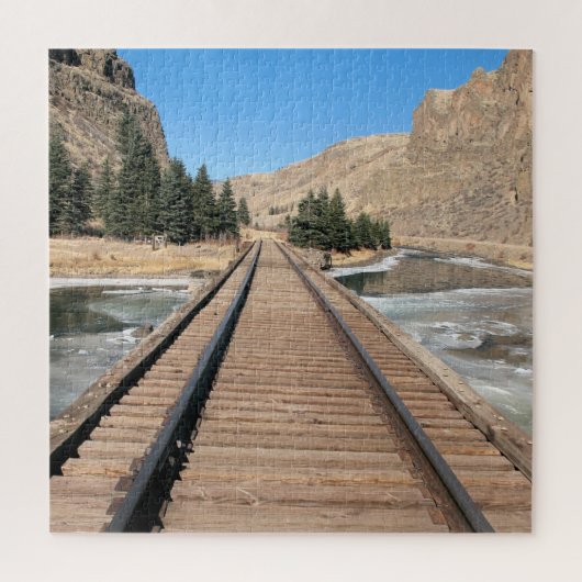 Mountain Railroad - 20x20 - 676 stuks Legpuzzel (Verticaal)