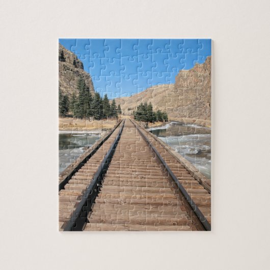 Mountain Railroad - 8x10 - 110 pcs Legpuzzel (Verticaal)