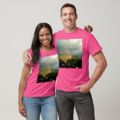 Mountain Rainbow Long T-shirt (Unisex)