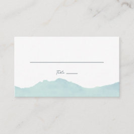 Mountain Range Gastentafel Escort Kaarten Plaatskaartje