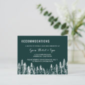 Mountain Range-insteekkaart Informatiekaartje (Staand voorkant)