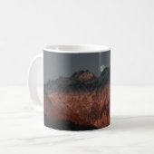 MOUNTAIN RANGE TIJDENS DUSK KOFFIEMOK (Voorkant links)