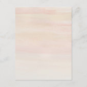 "Mountain Range" Wedding Details Kaart 4.25 "x5.5" (Achterkant)