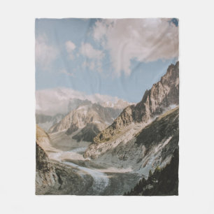 MOUNTAIN RANGES FLEECE DEKEN