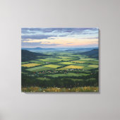 Mountain Ranges & Plains Canvas Afdruk (Voorkant)