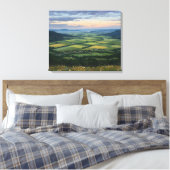 Mountain Ranges & Plains Canvas Afdruk (Insitu (Slaapkamer))